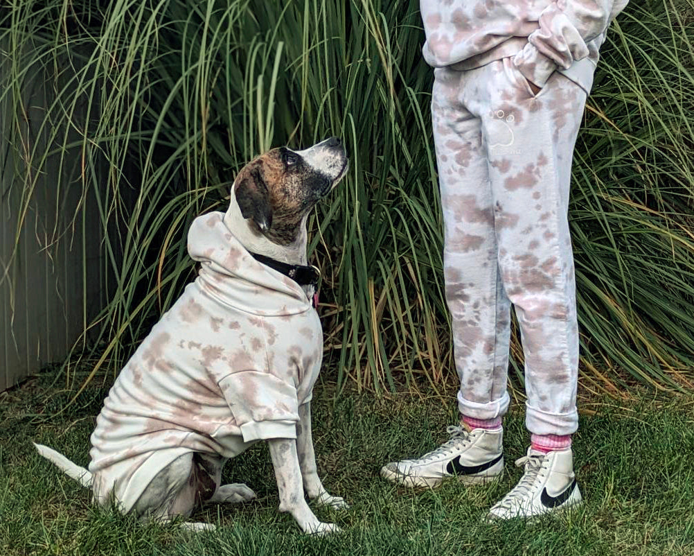 Cream Rose Adult Tie Dye Joggers – Pet-ticular Petz